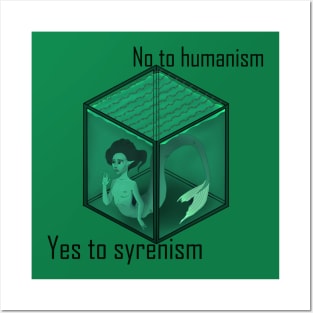 No to humanism Posters and Art